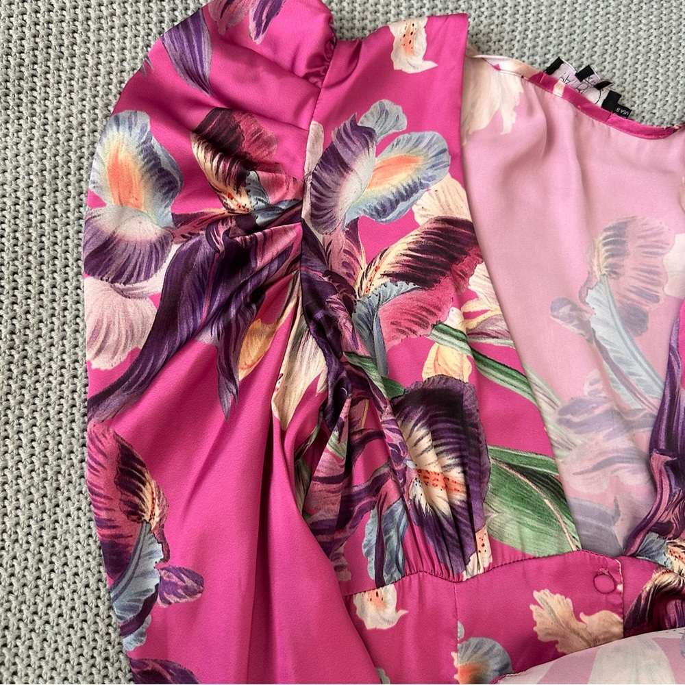 PatBO Pink Floral Dress - Picture 8 of 12